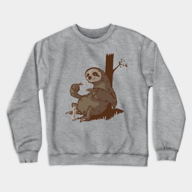 caffeine Crewneck Sweatshirt by zilone